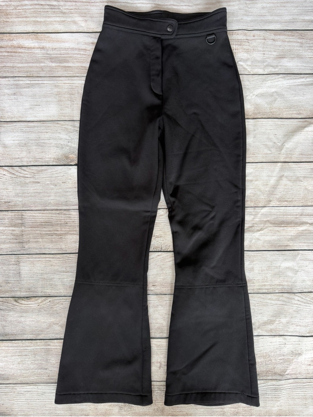 AFRC Vintage Y2K Women’s Black Ski Snowboarding High Waist Bootcut Pants Sz 2 XS